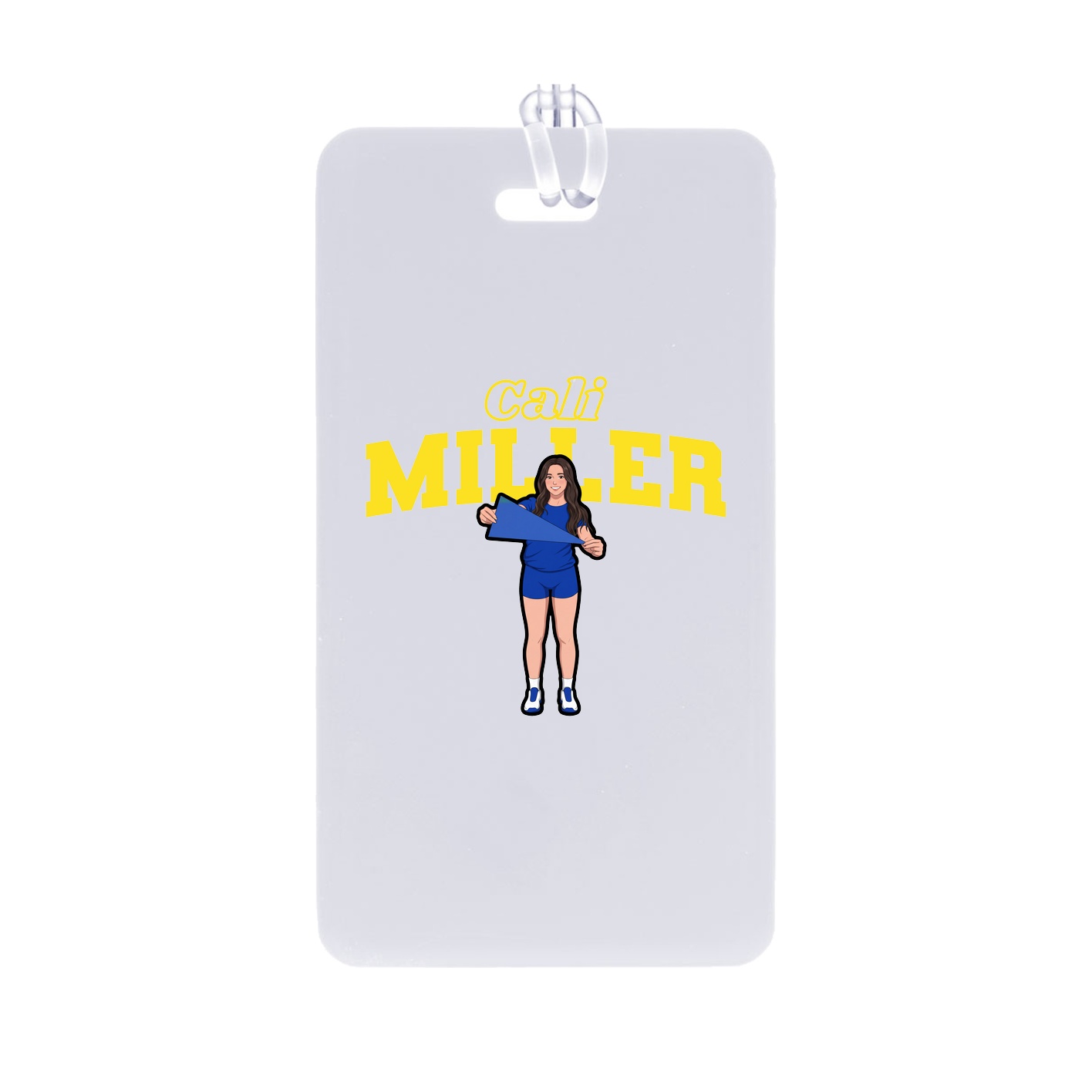 Bag Tag — Name Arch in Classic