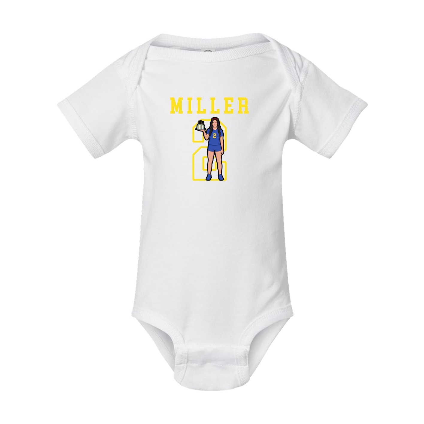 Baby Onesie — Shirsey in White