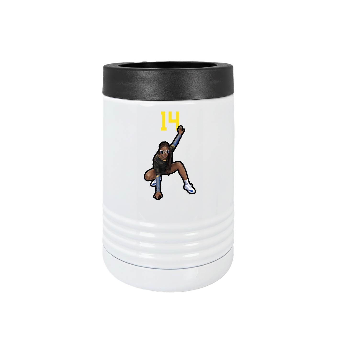 Beverage Holder — Number Top in White
