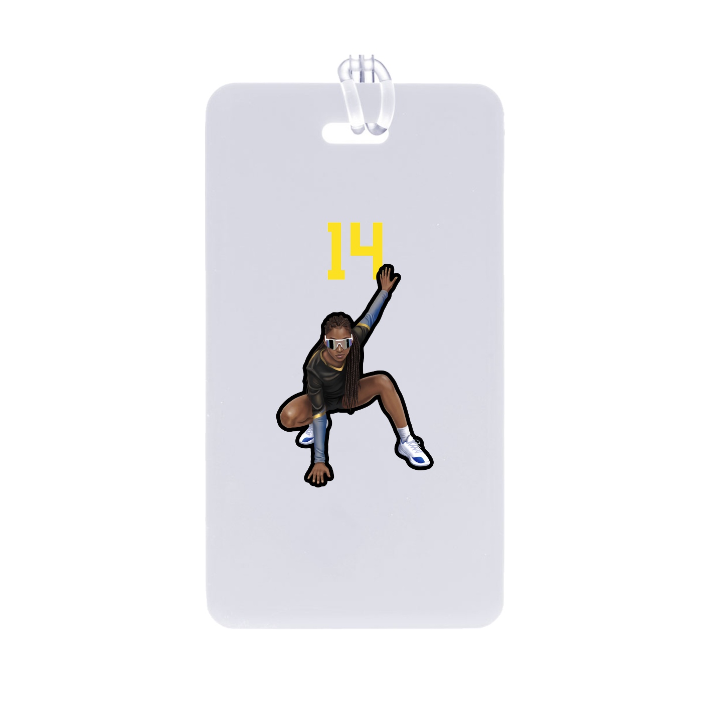 Bag Tag — Number Top in Classic