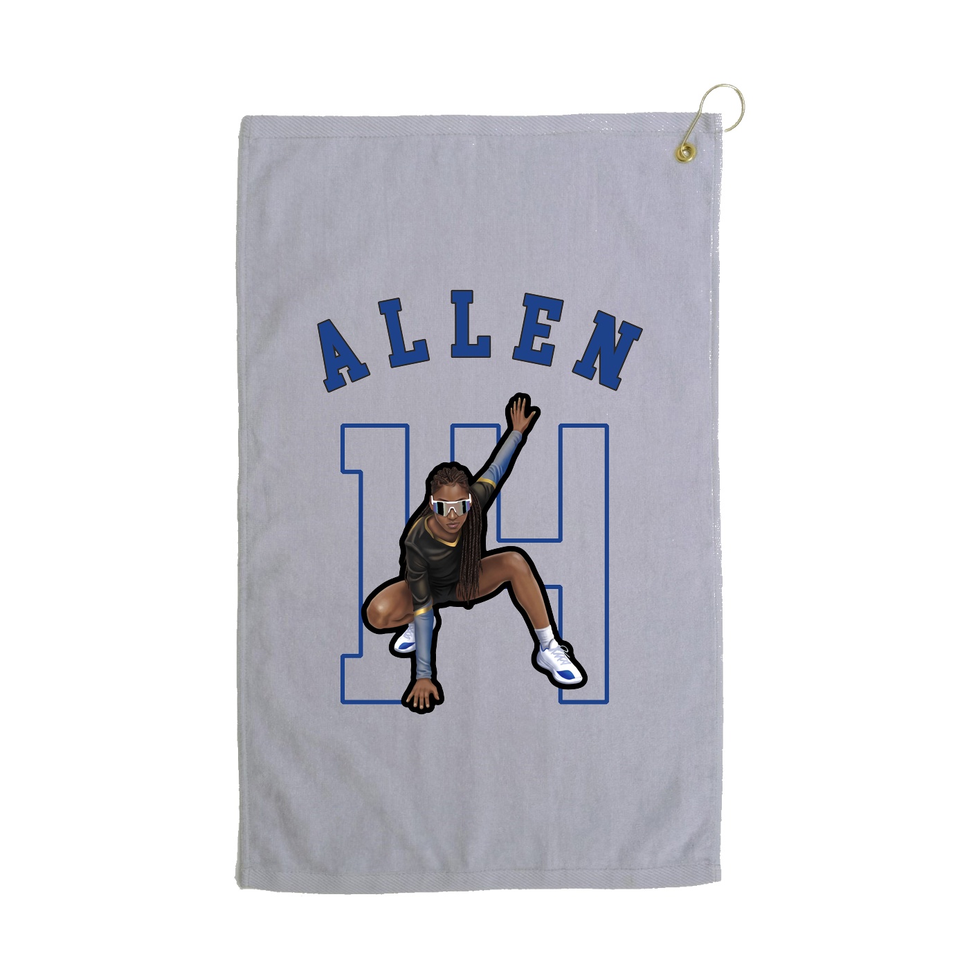 Golf Towel — Shirsey Arch in Grey