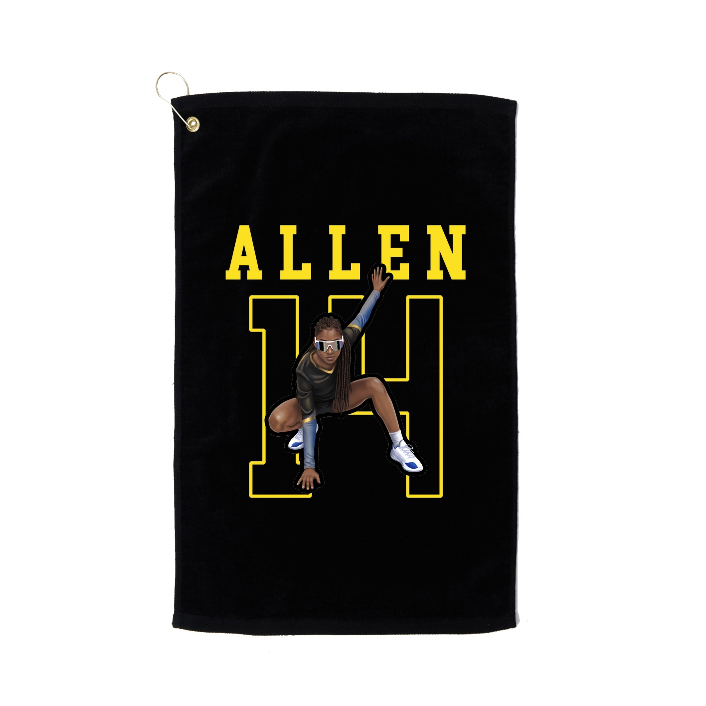 Golf Towel — Shirsey in Black