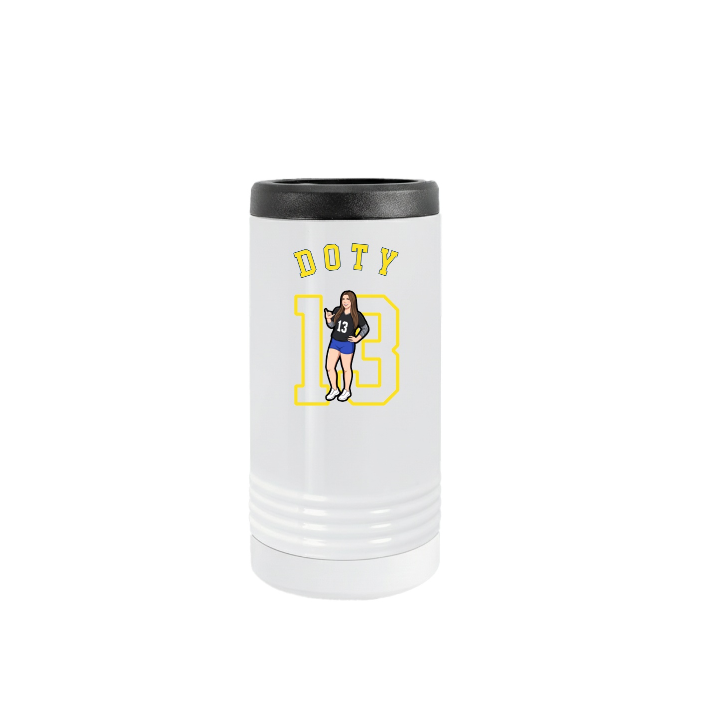 Slim Beverage Holder — Shirsey Arch in White