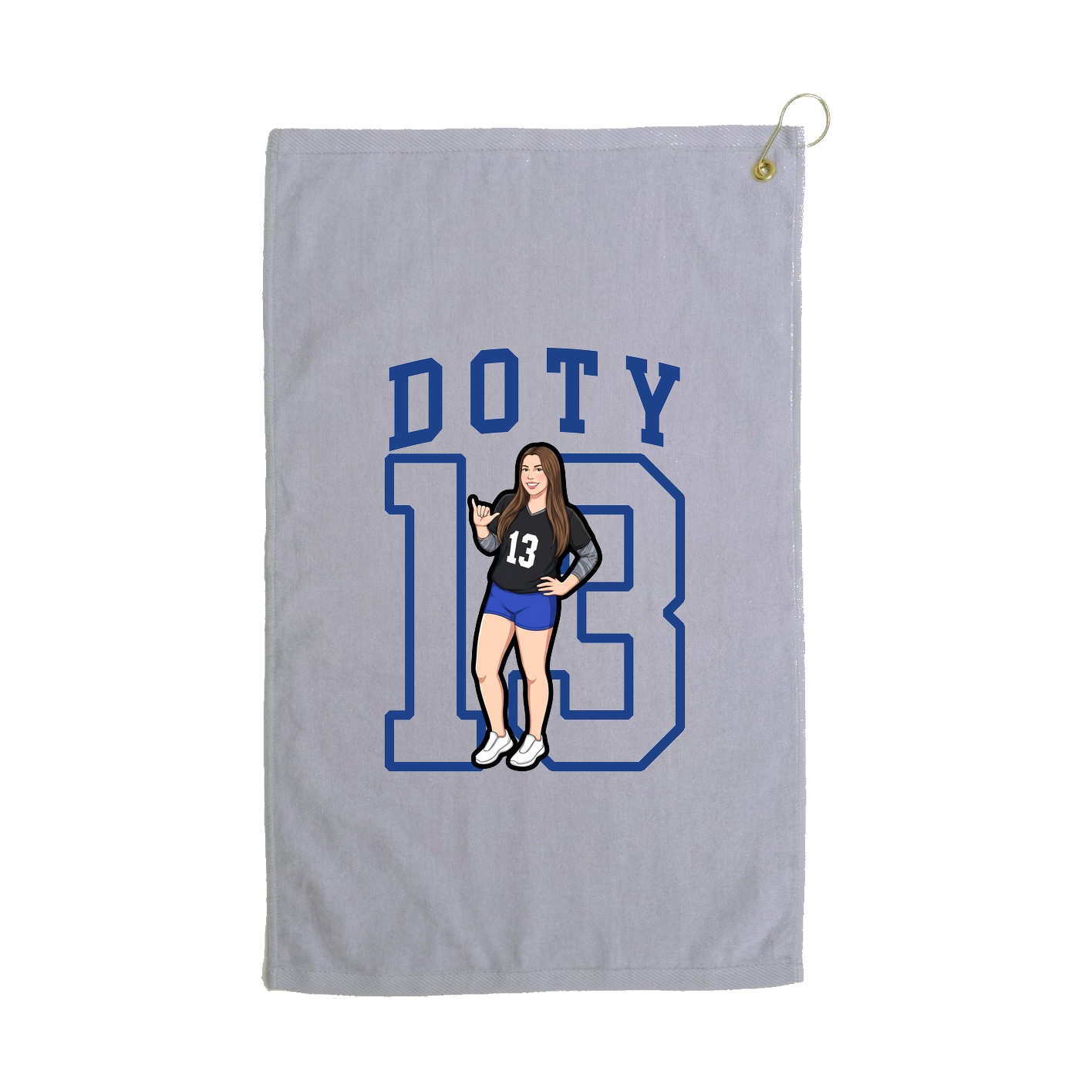 Golf Towel — Shirsey in Grey