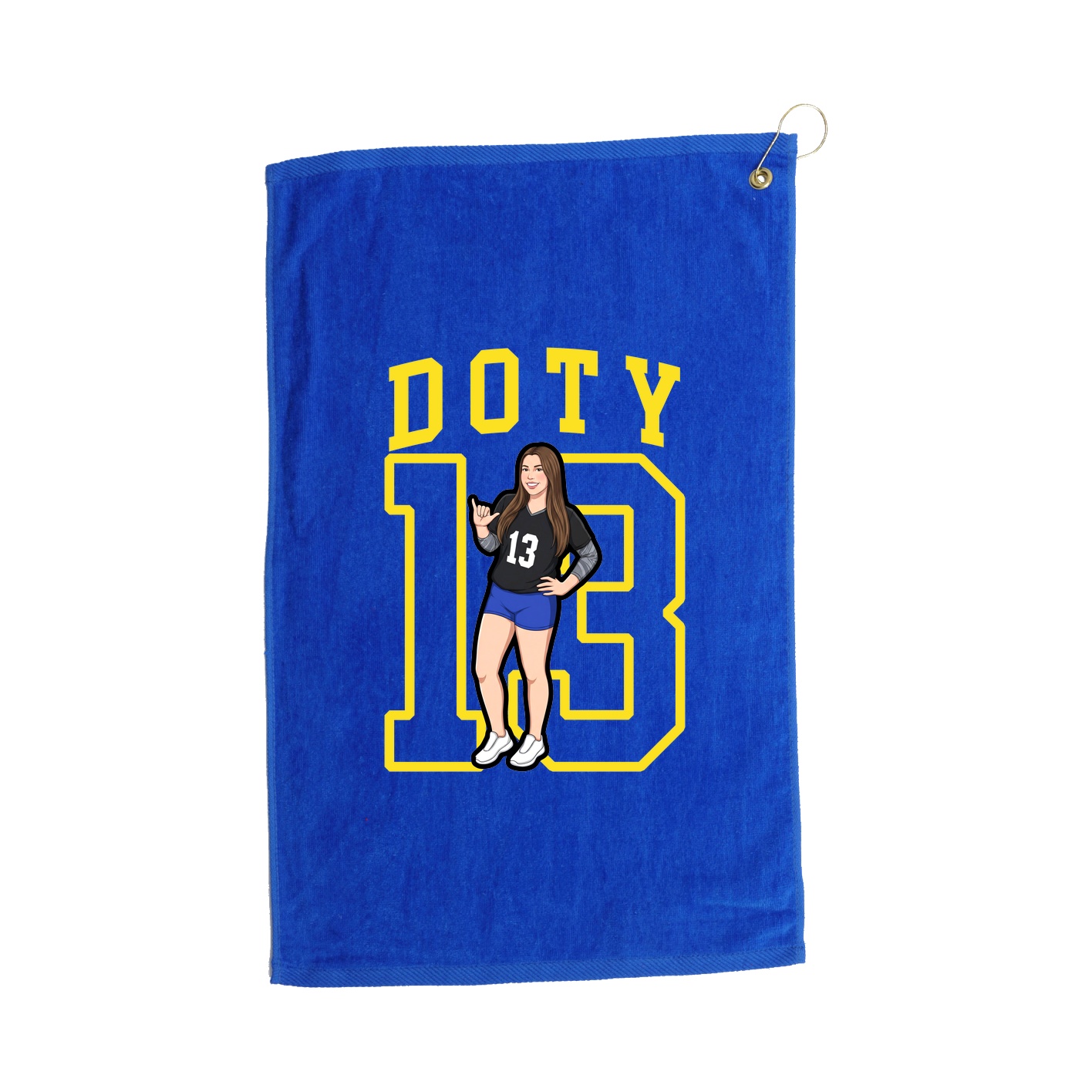 Golf Towel — Shirsey in Royal
