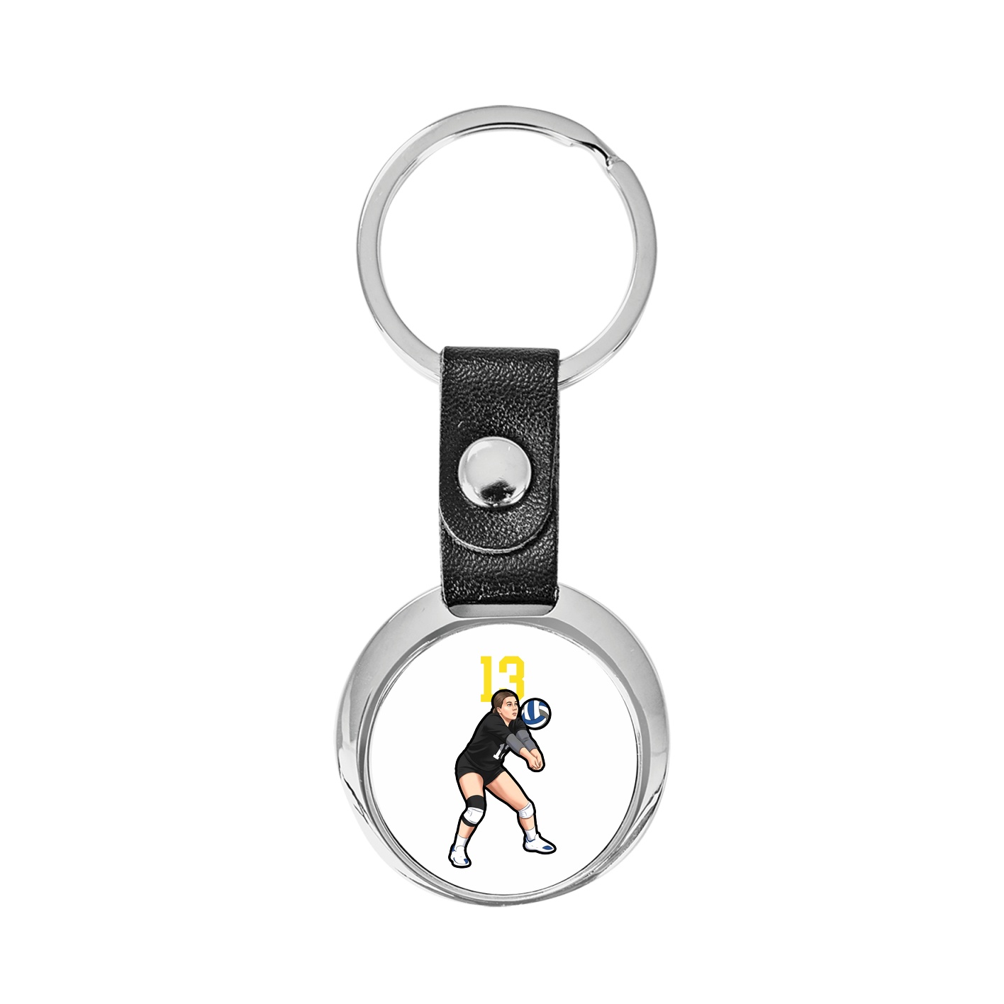 Key Chain — Number Top in Classic