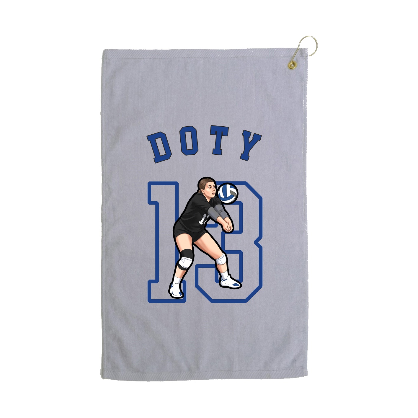 Golf Towel — Shirsey Arch in Grey