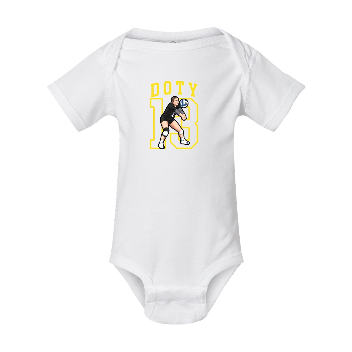Baby Onesie — Shirsey in White