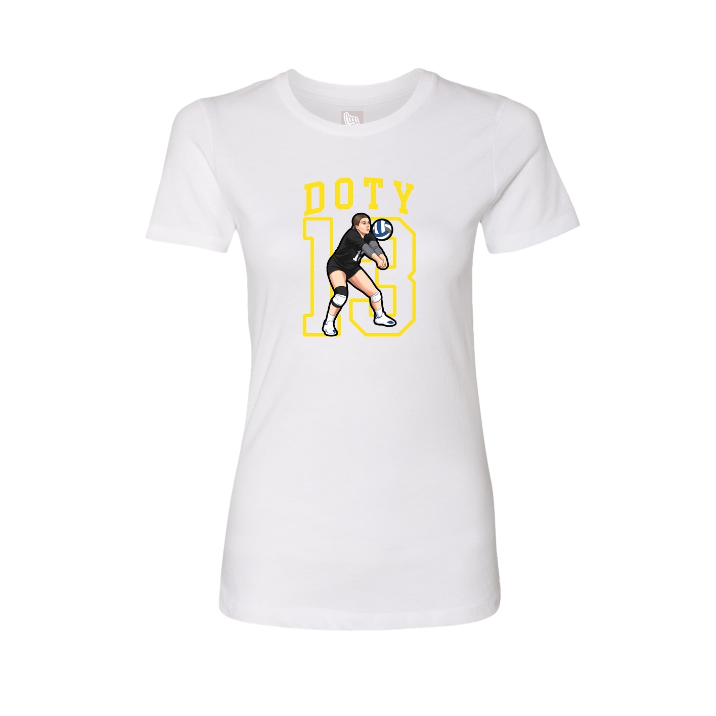 Fitted Women's Tee — Shirsey in White