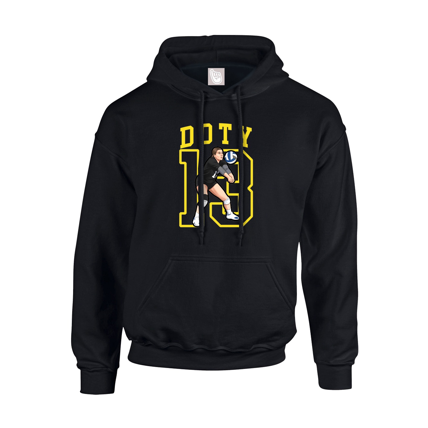 Youth Hoodie — Shirsey in Black