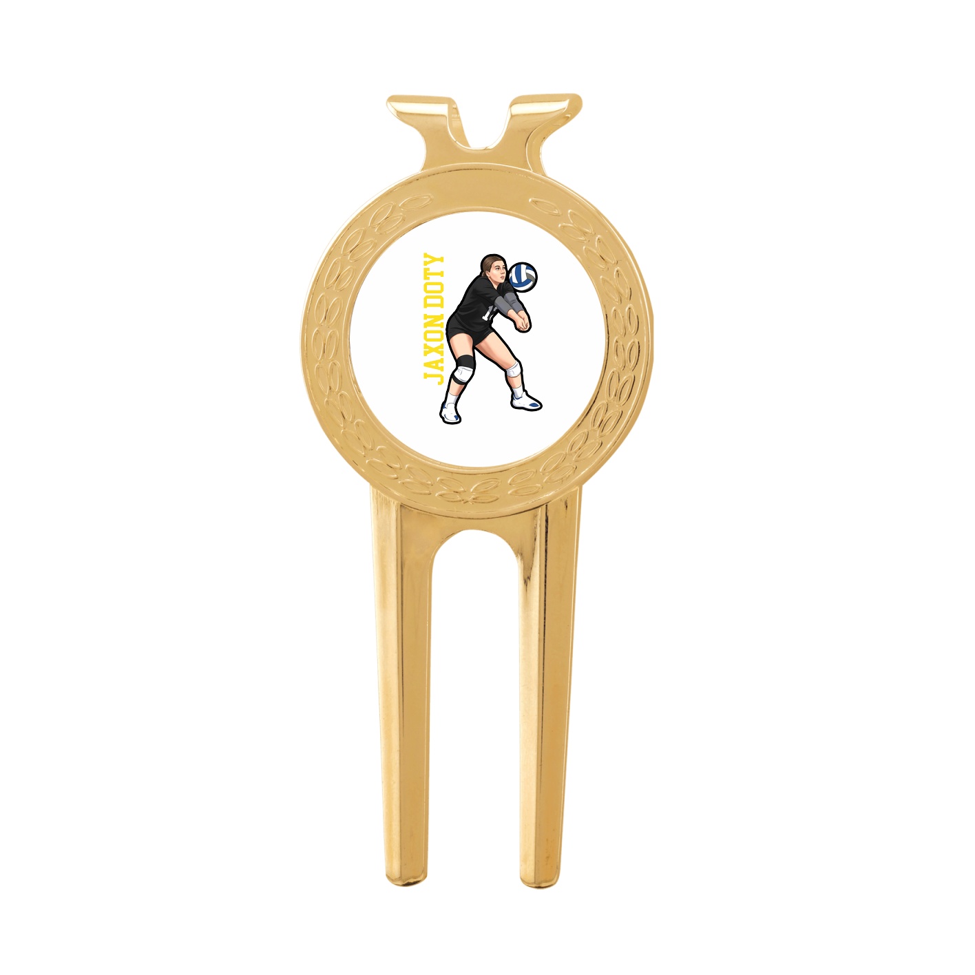 Divot Tool with Ball Marker — Name Vertical in Classic