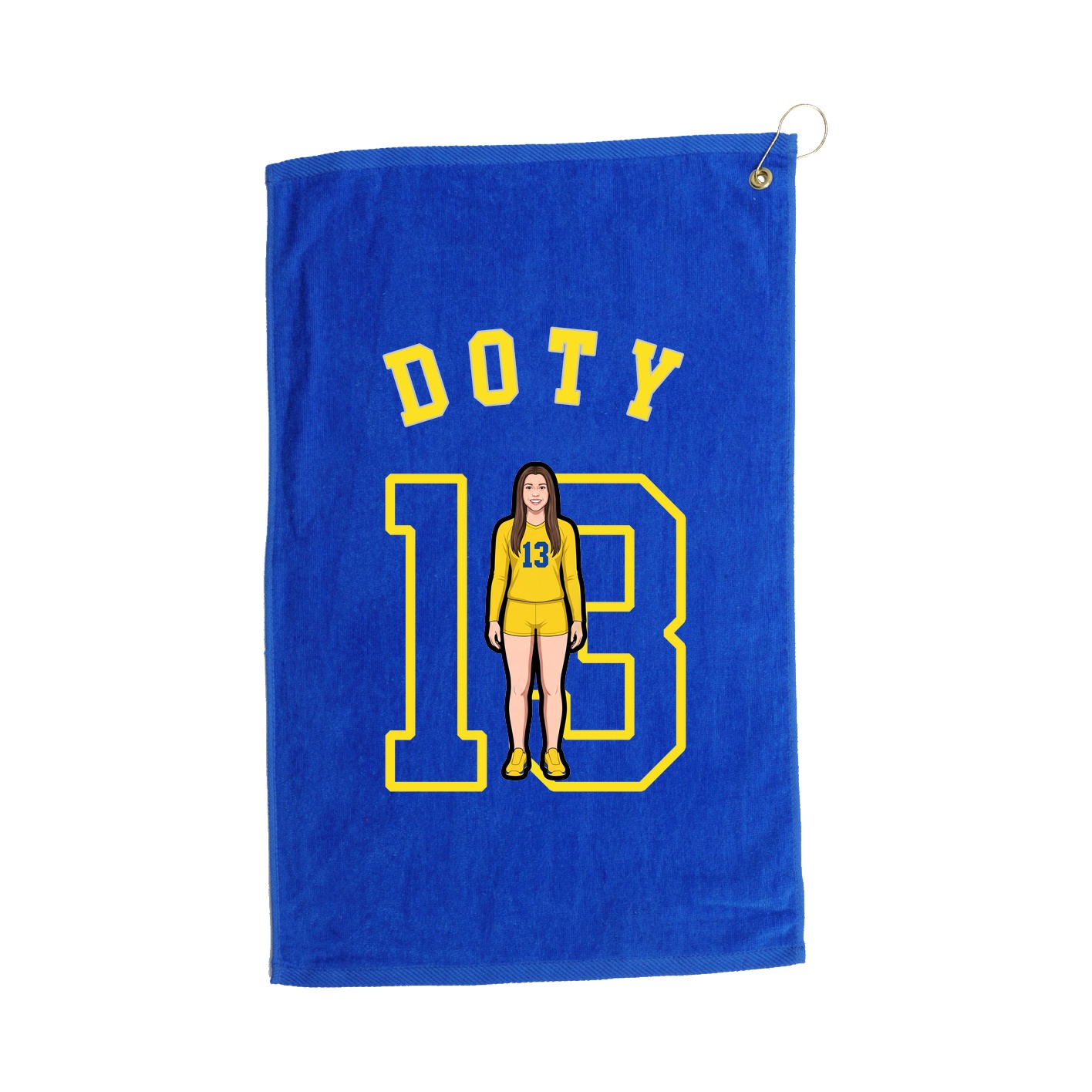 Terry Velour Golf Towel