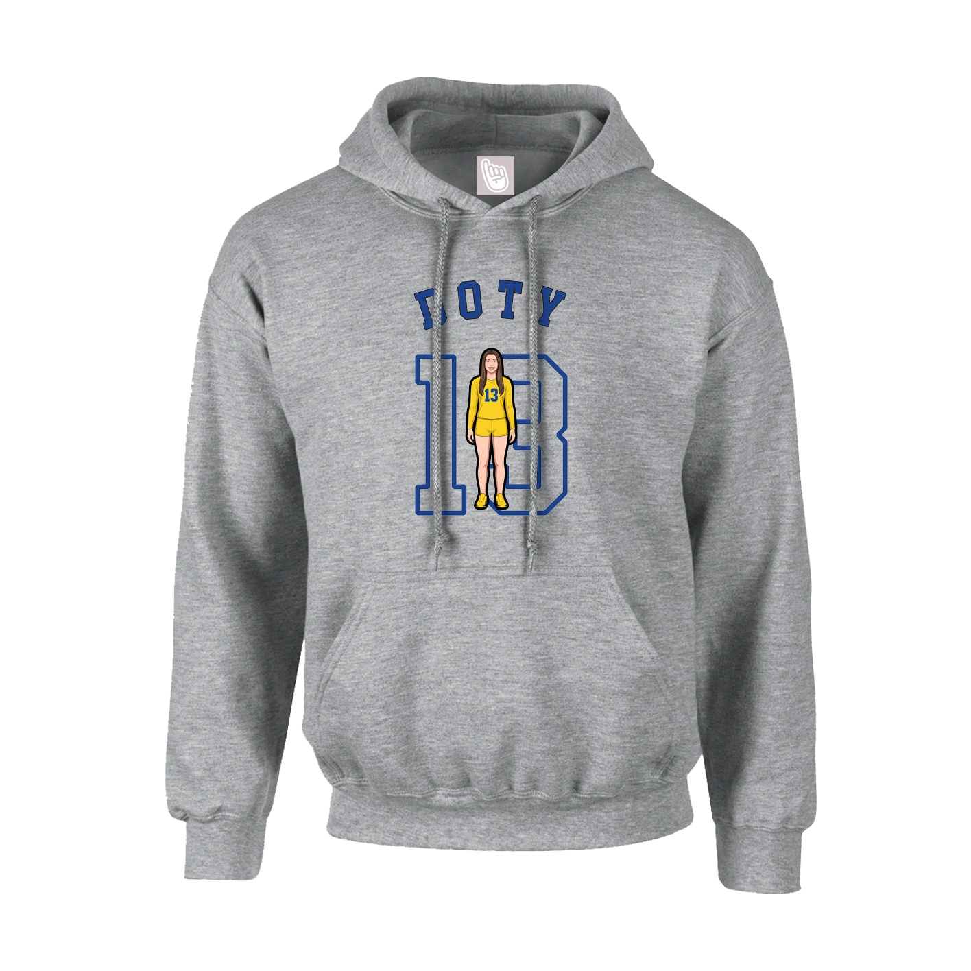 Youth Hoodie — Shirsey Arch in Grey