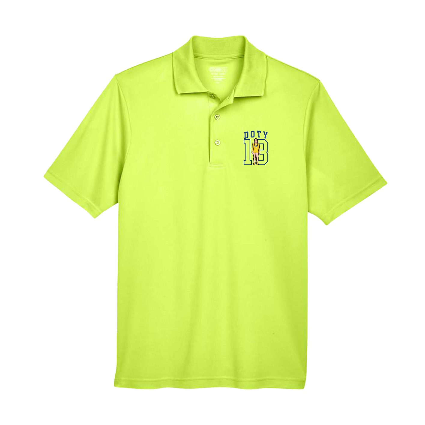 Performance Polo — Shirsey in Yellow