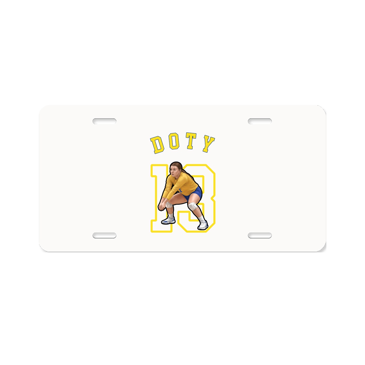 License Plate — Shirsey Arch in Classic
