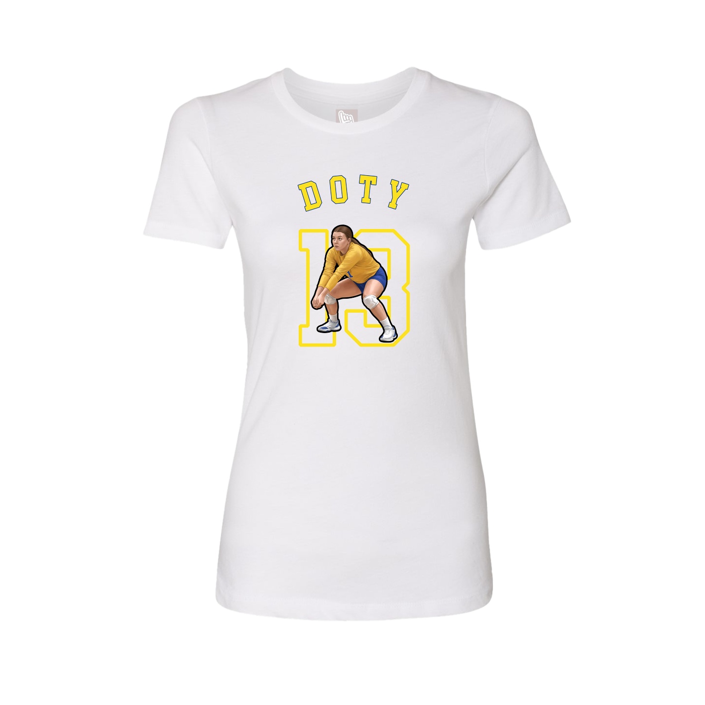 Womens Tee — Shirsey Arch in White