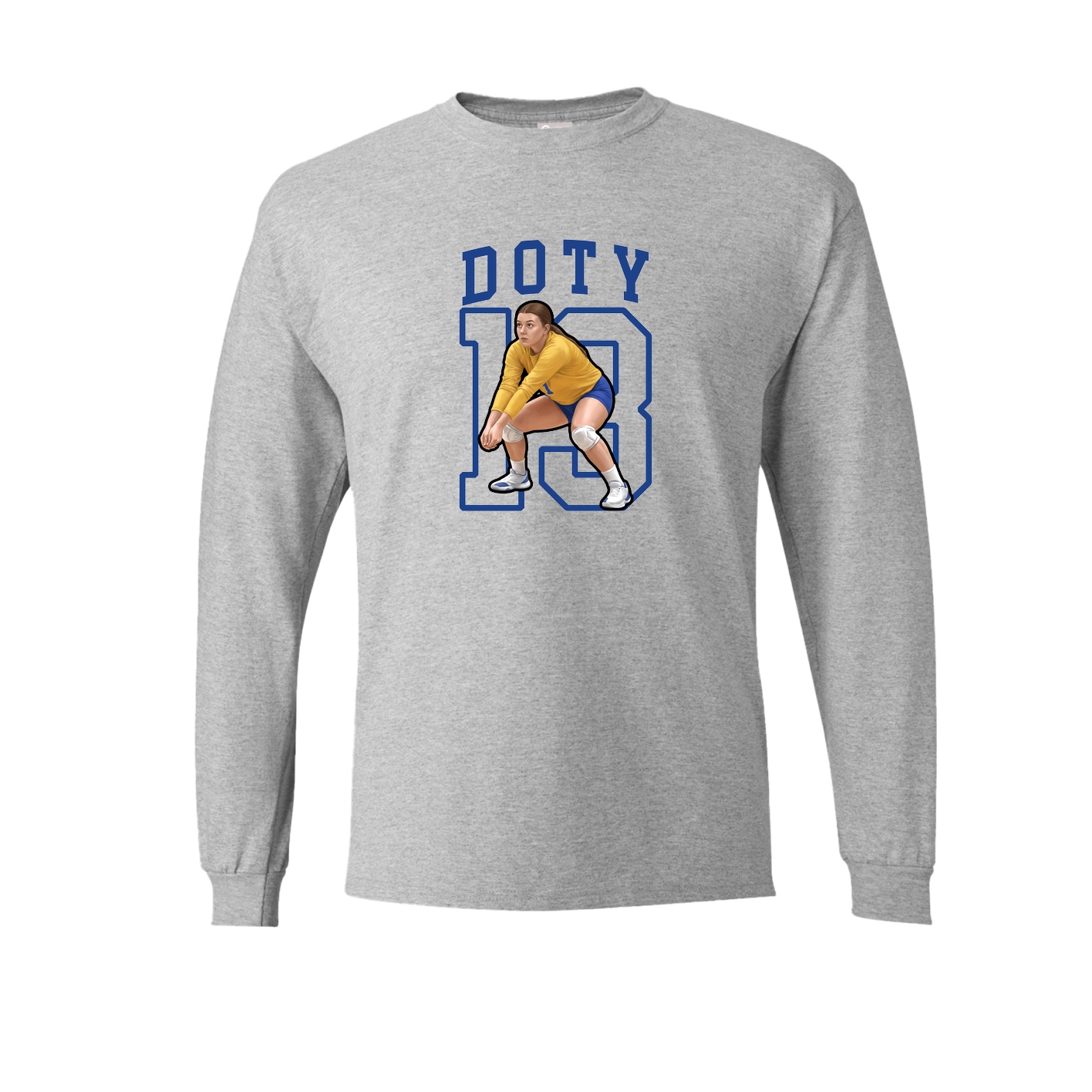 Long Sleeve Tee — Shirsey in Grey