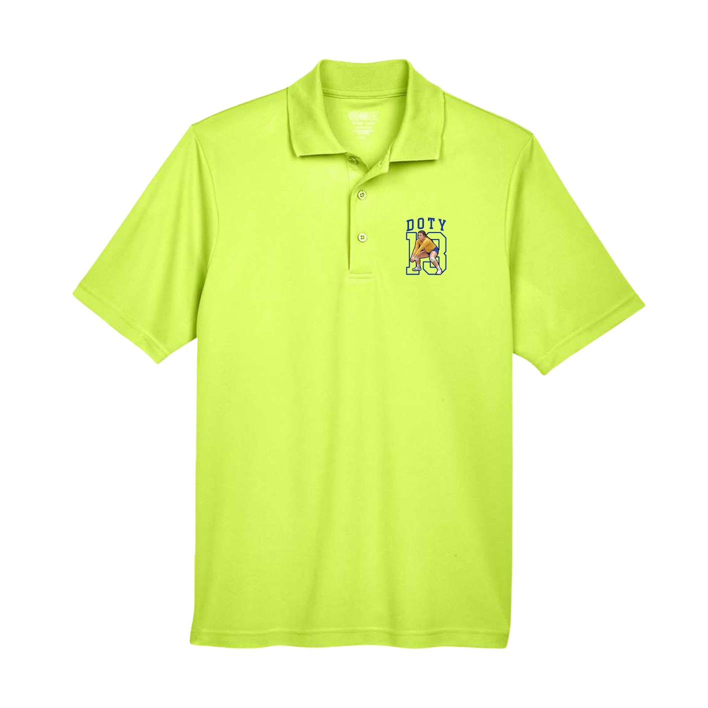 Performance Polo — Shirsey in Yellow