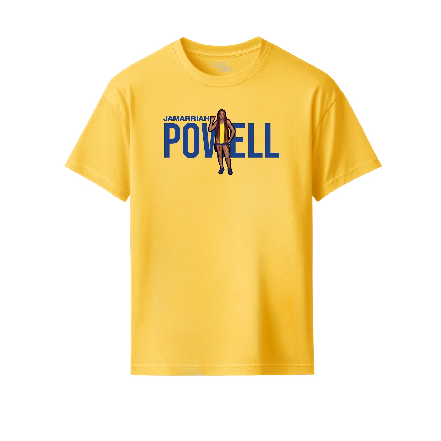 Youth Tee — Player Name in Yellow