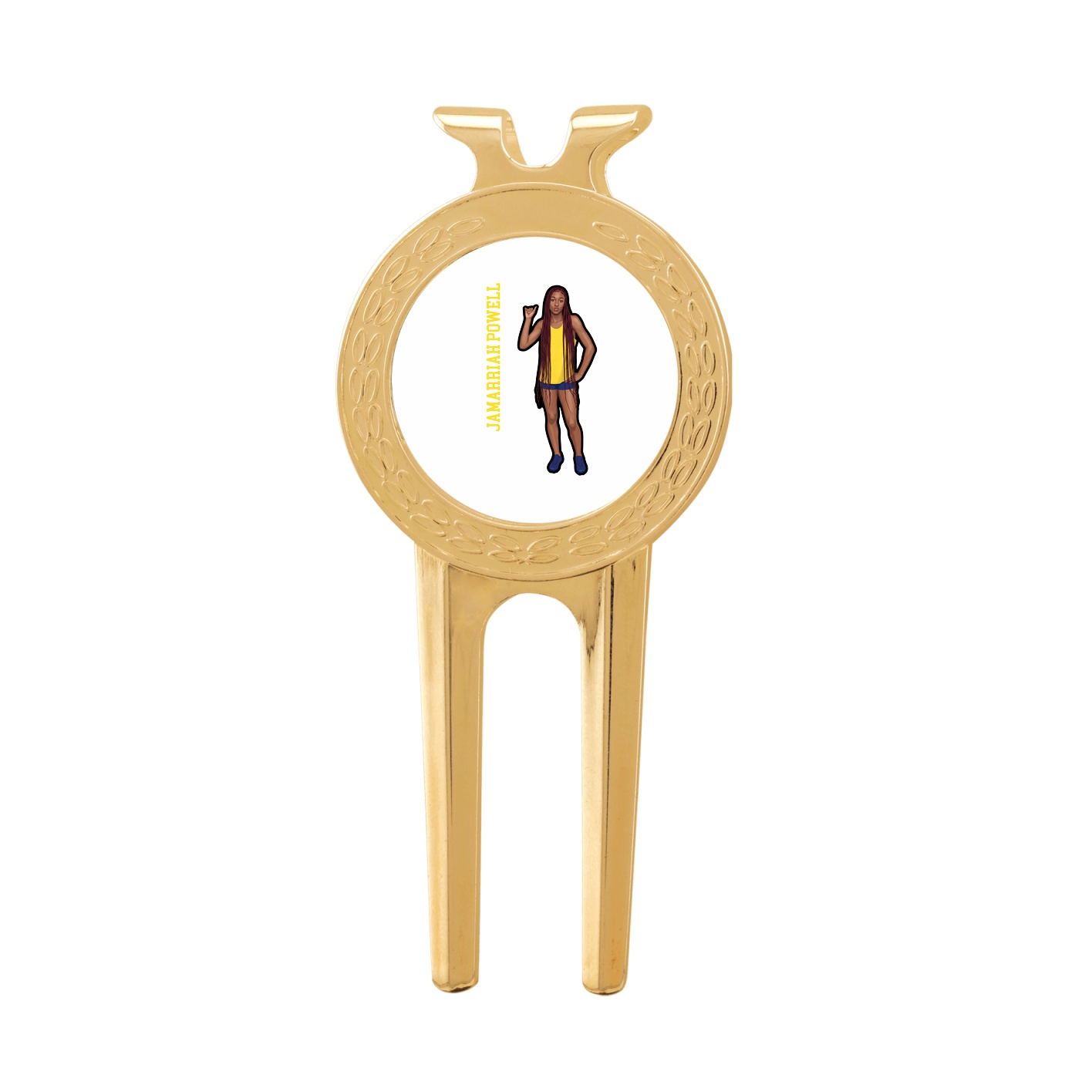 Divot Tool with Ball Marker — Name Vertical in Classic