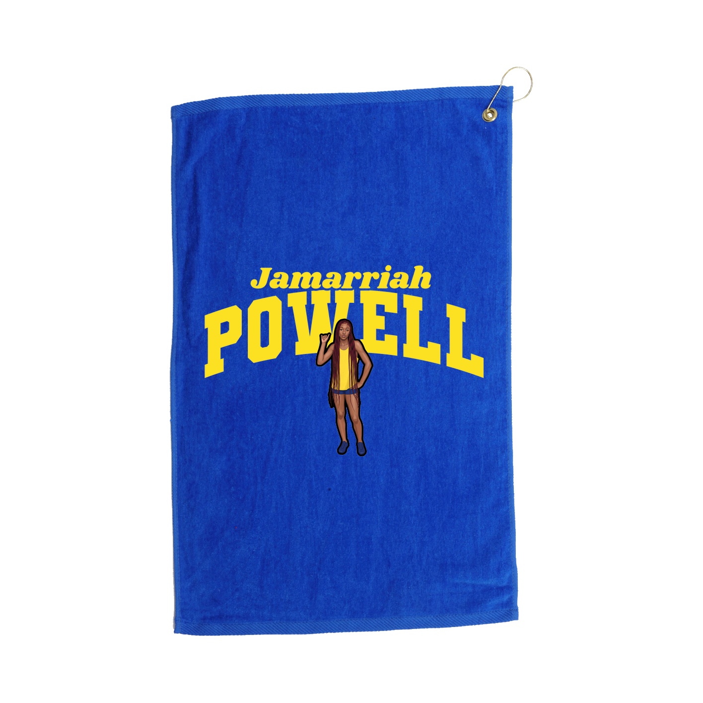 Golf Towel — Signature Arch in Royal