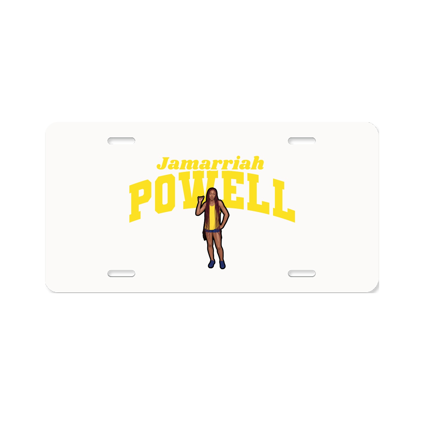 License Plate — Signature Arch in Classic