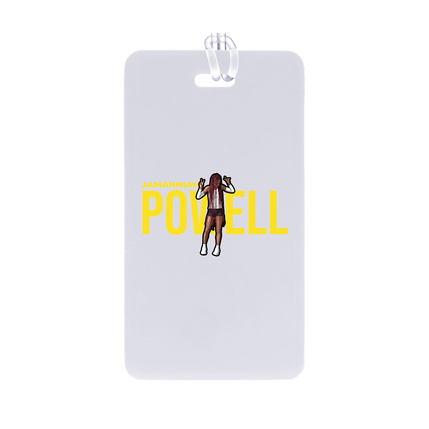 Bag Tag — Player Name in Classic