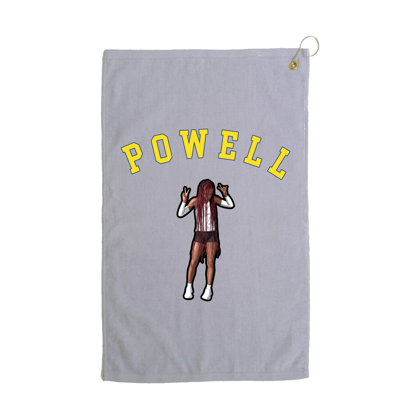 Golf Towel — Shirsey Arch in Grey