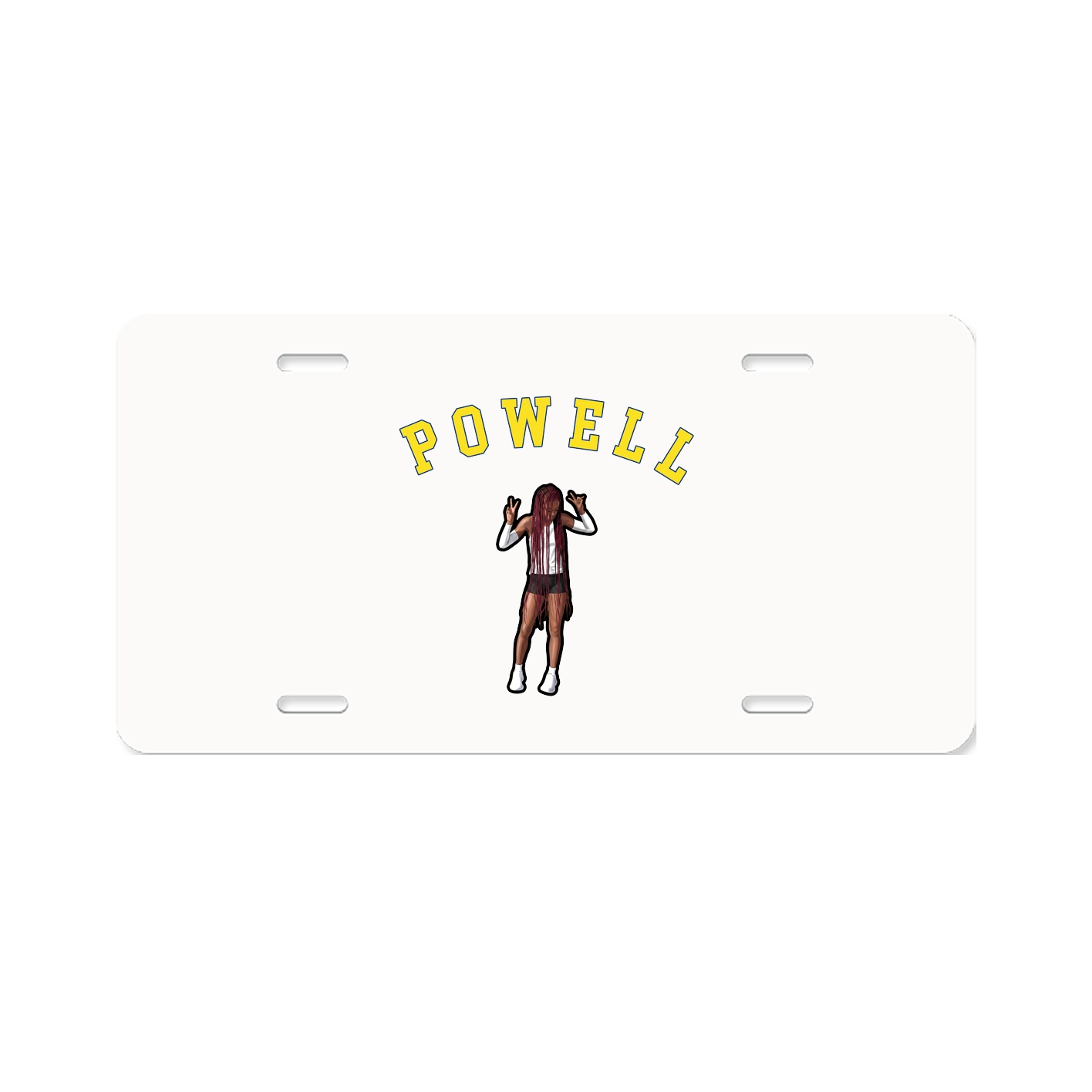 License Plate — Shirsey Arch in Classic