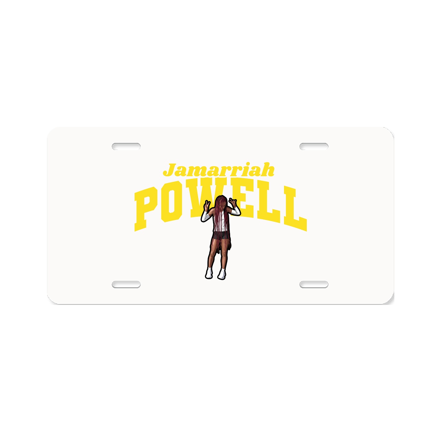 License Plate — Signature Arch in Classic