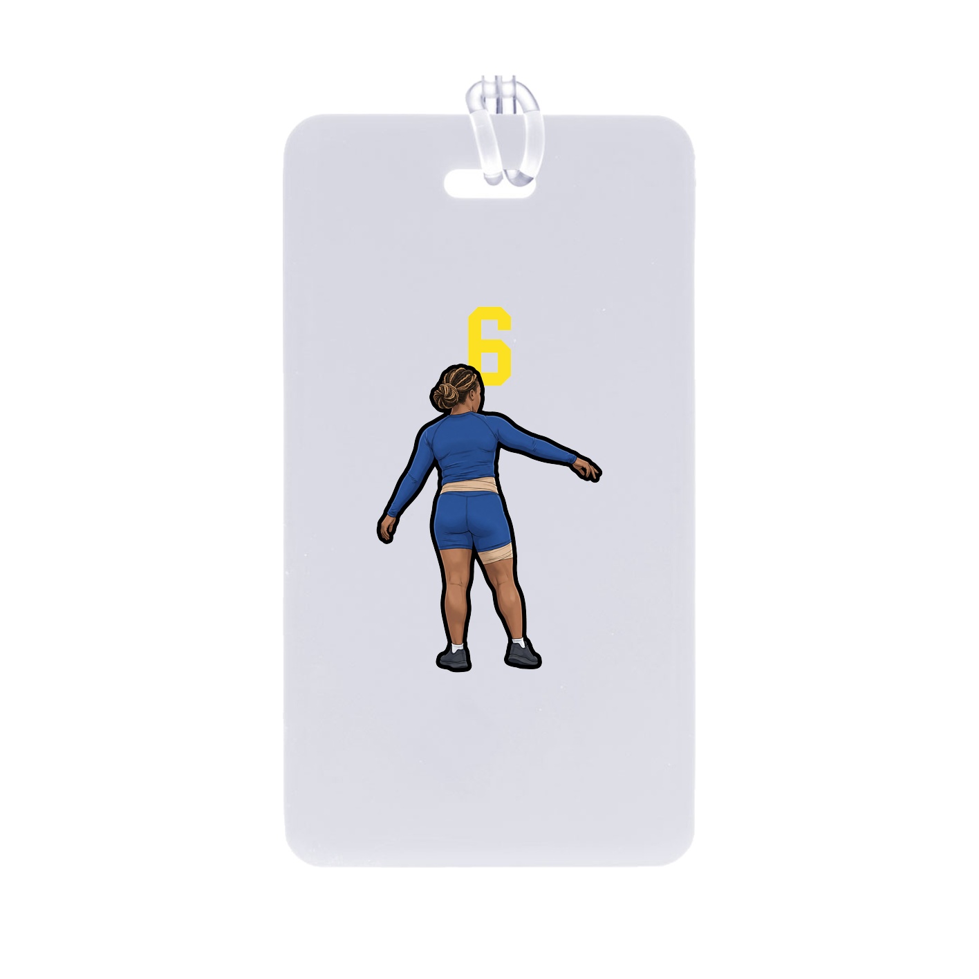 Bag Tag — Number Top in Classic