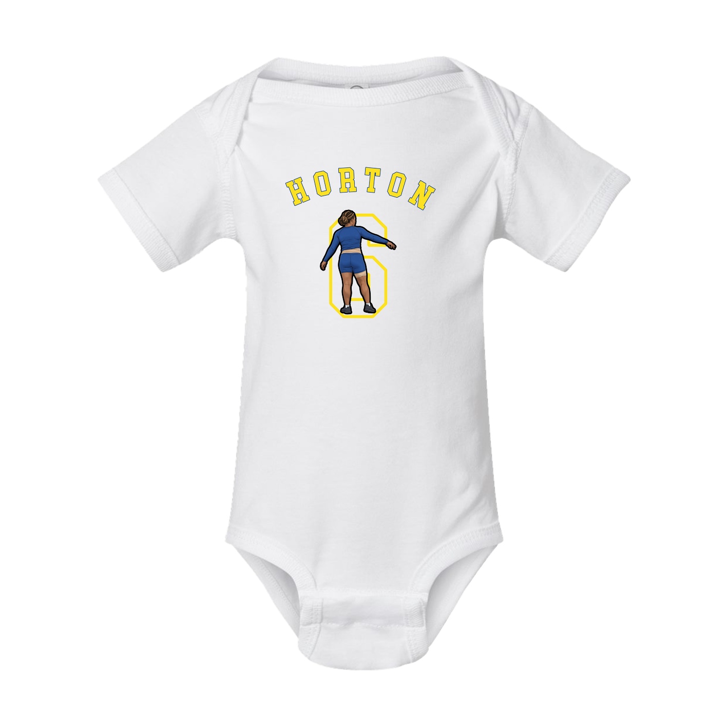Baby Onesie — Shirsey Arch in White