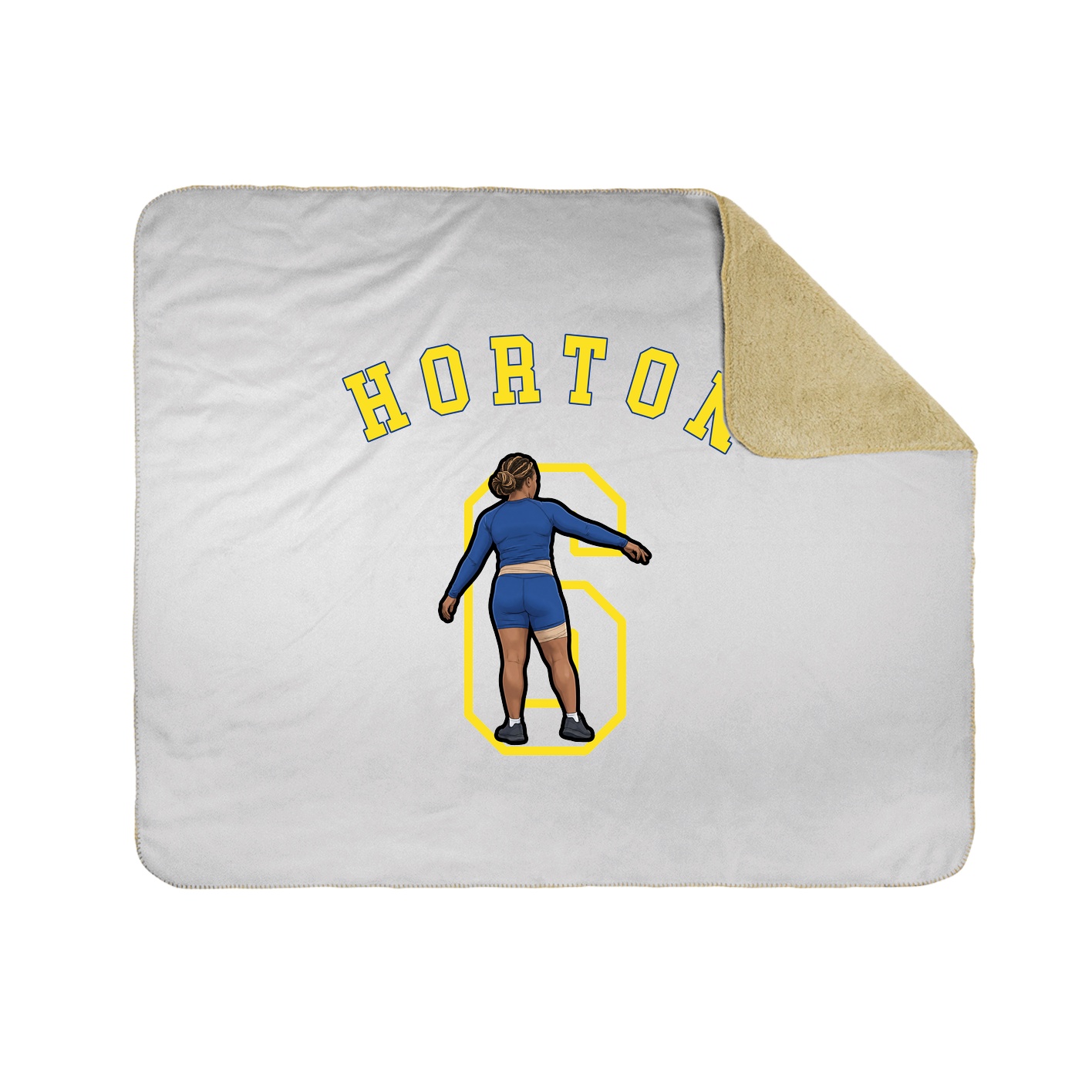 Throw Blanket — Shirsey Arch in White