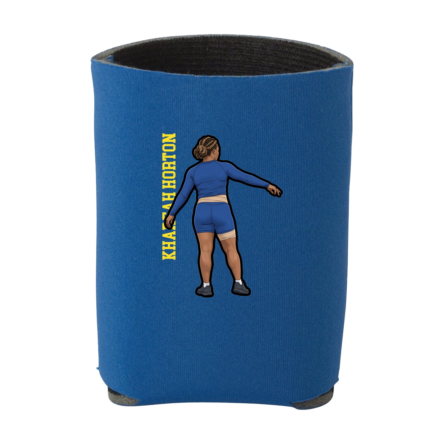 Can Holder — Name Vertical in Royal