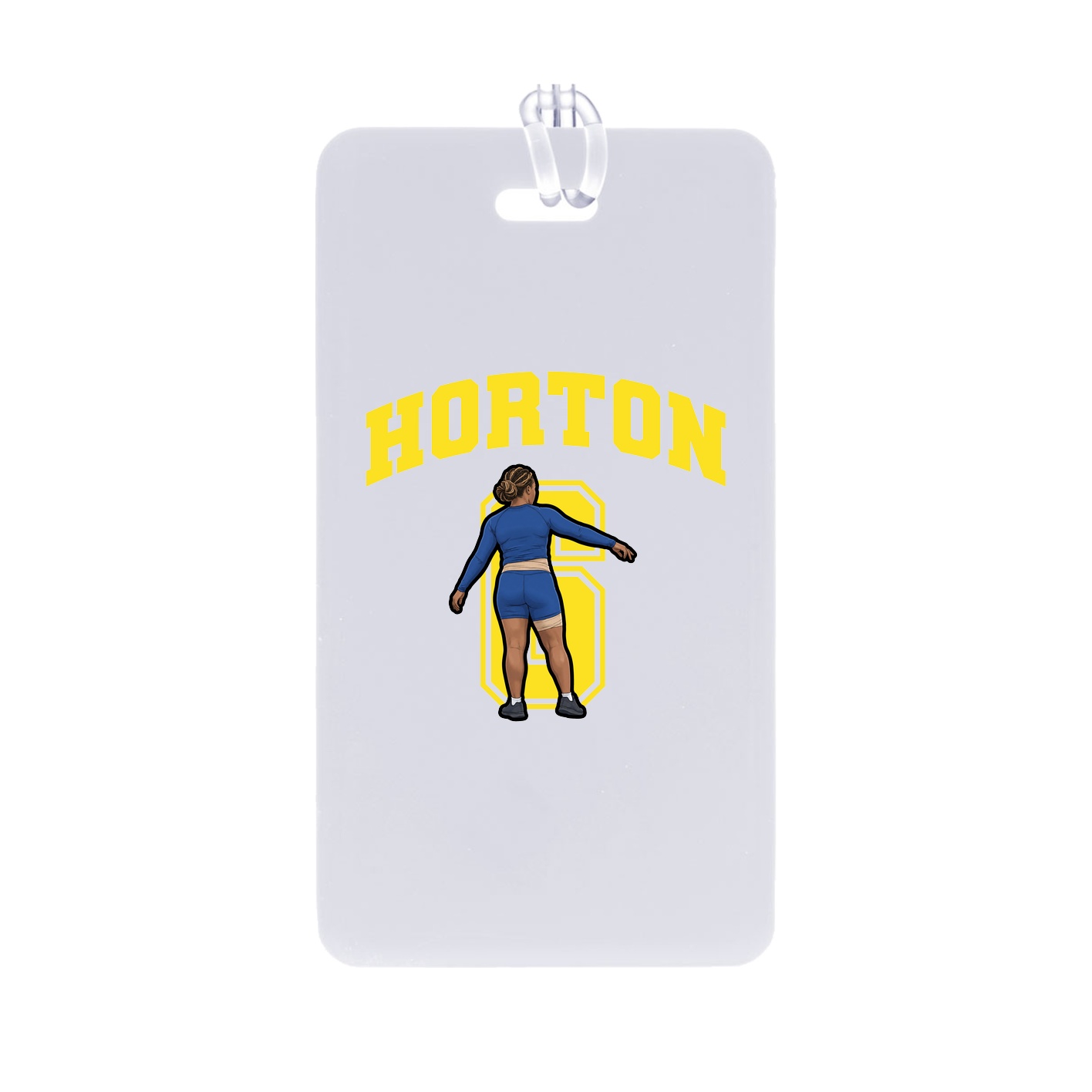 Bag Tag — Number in Classic