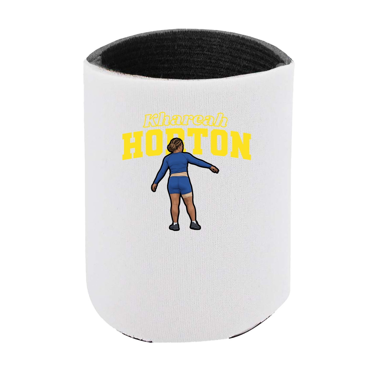 Can Holder — Name Arch in White