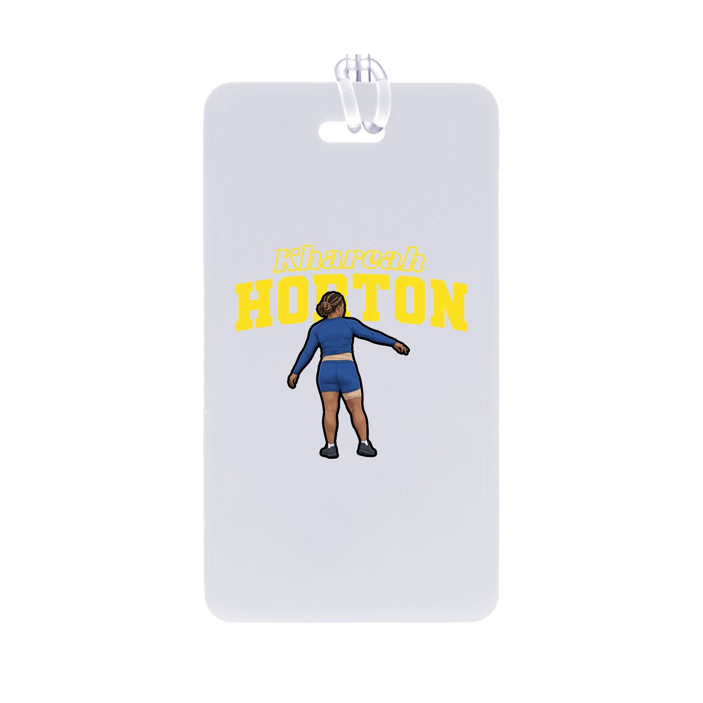 Bag Tag — Name Arch in Classic