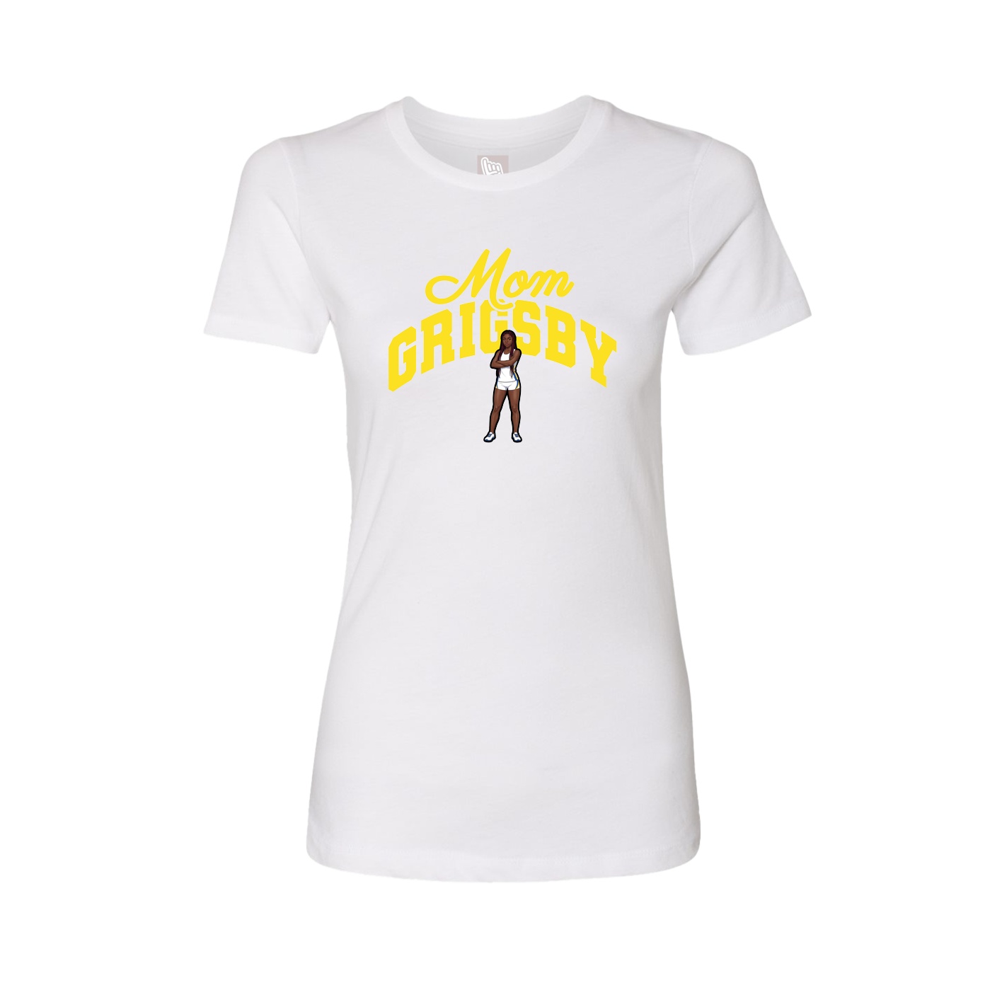 Womens Tee — Mothers Day Arch in White