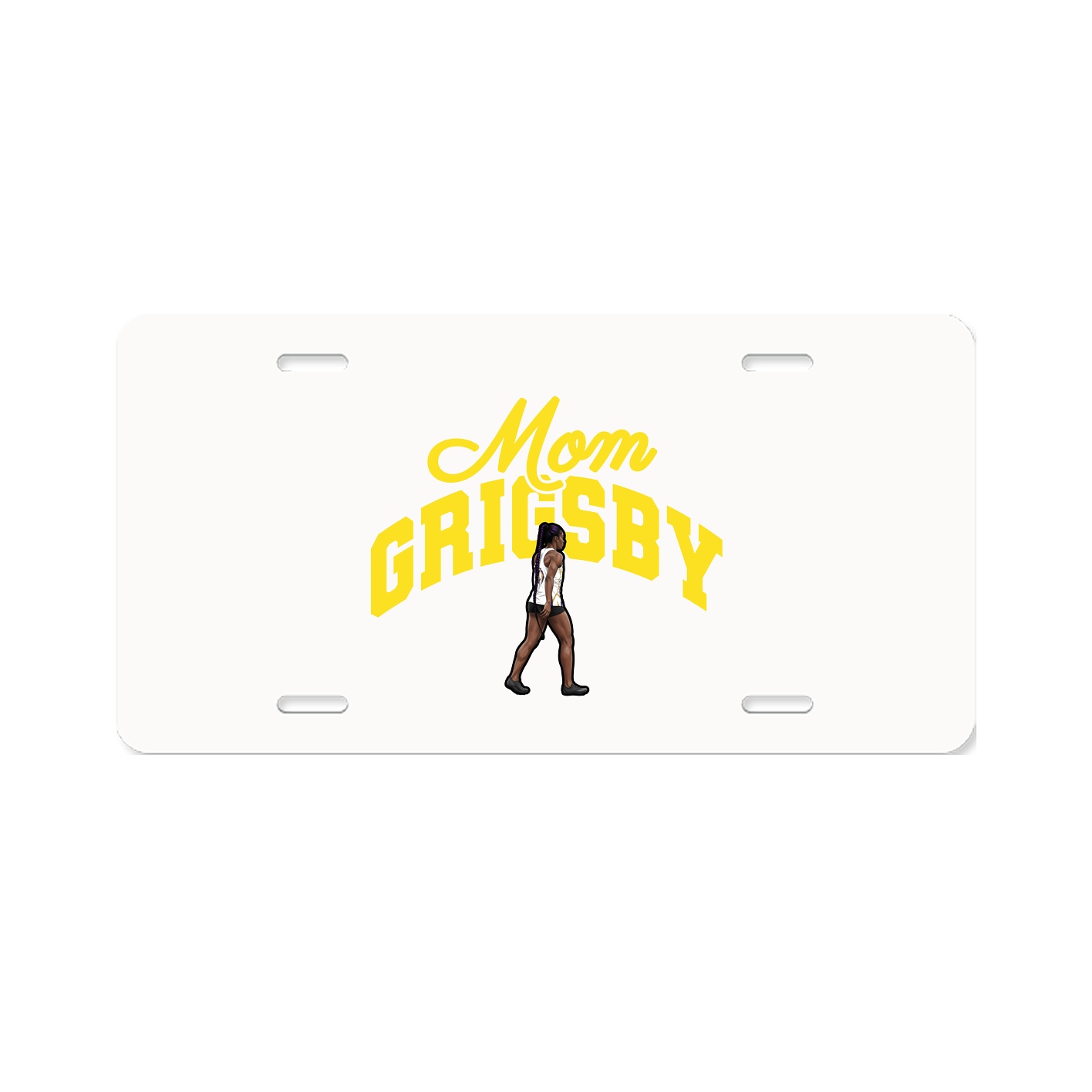 License Plate — Mothers Day Arch in Classic
