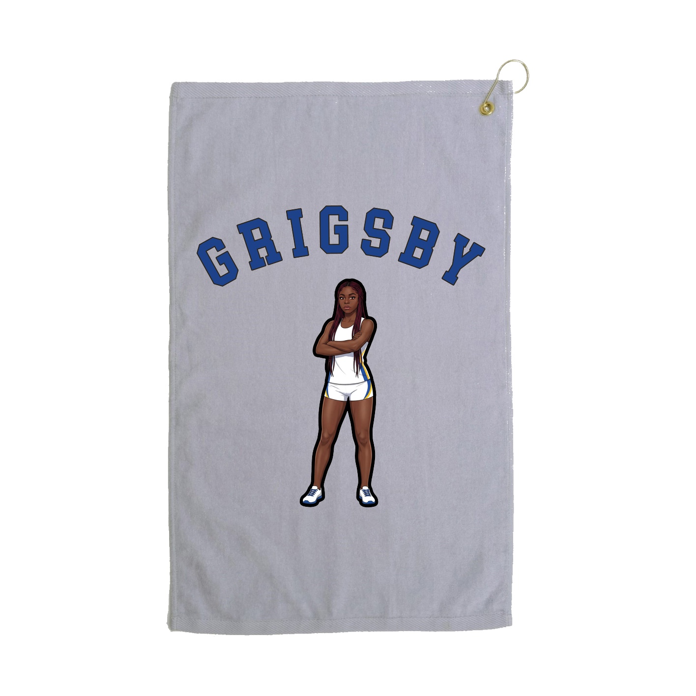Golf Towel — Shirsey Arch in Grey