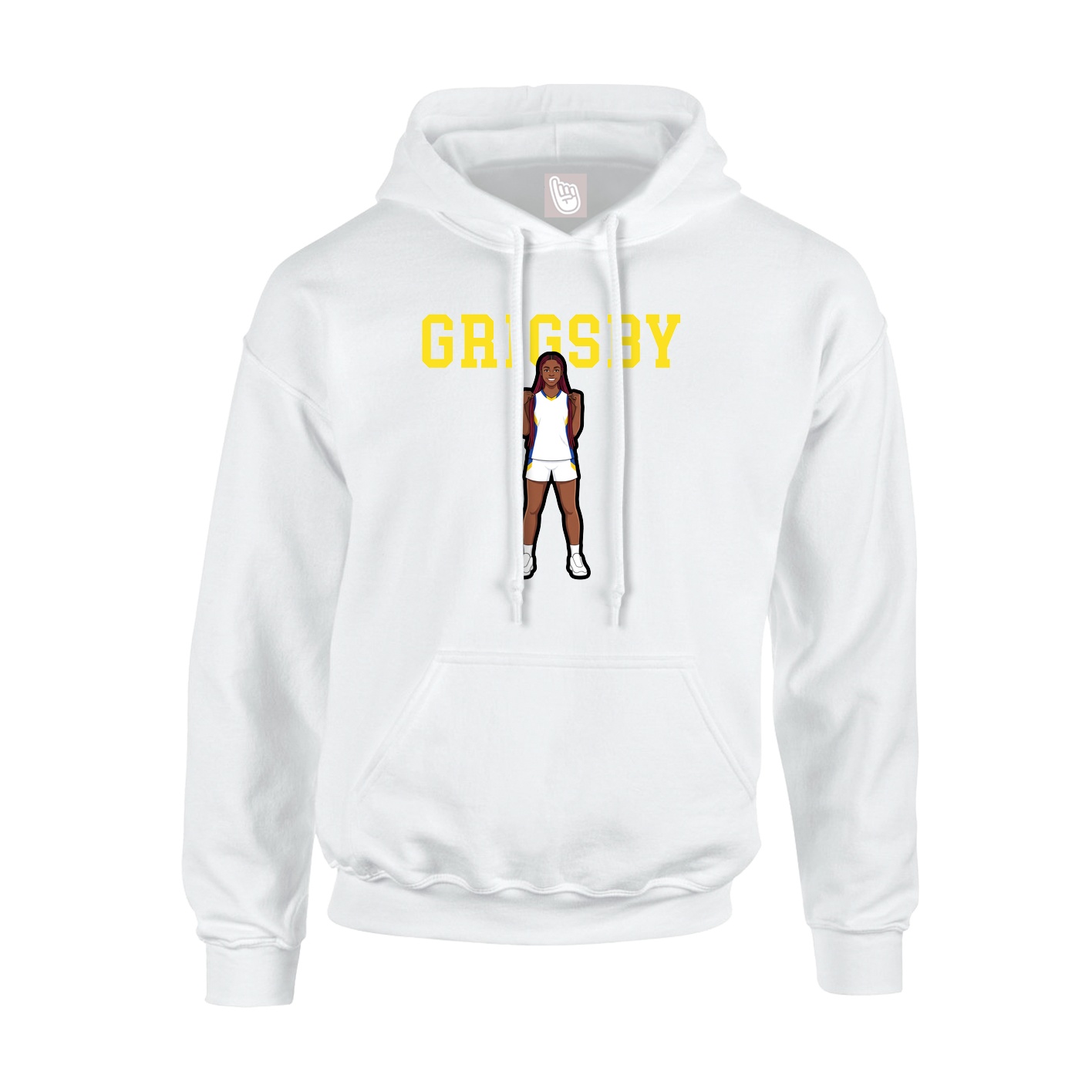 Youth Hoodie — Shirsey in White