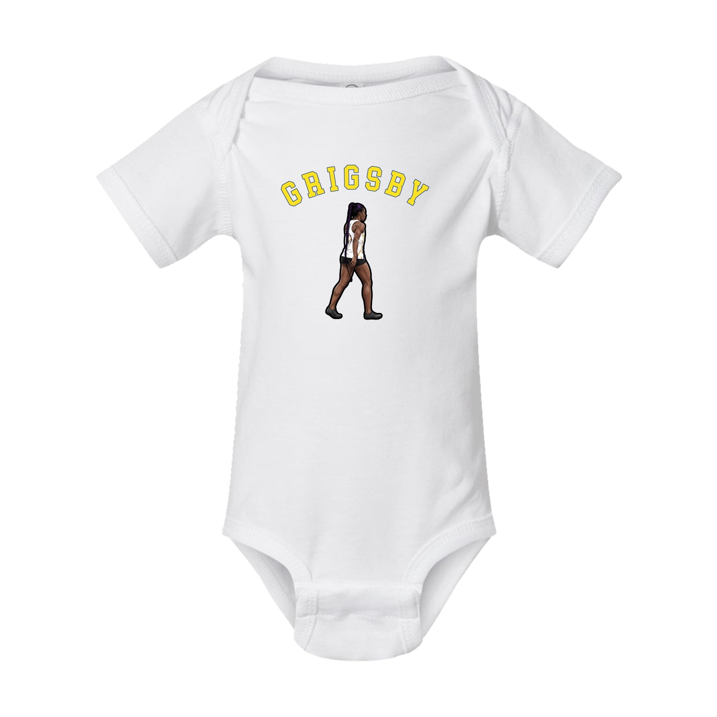 Baby Onesie — Shirsey Arch in White