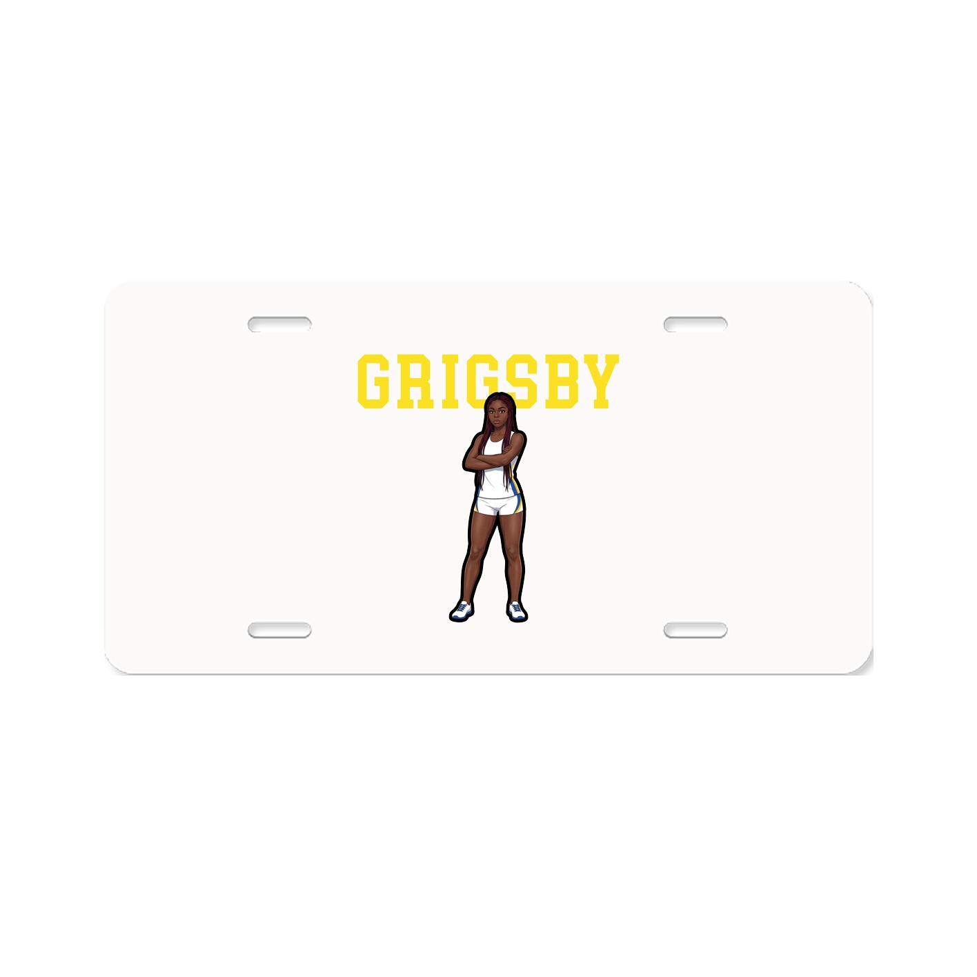 License Plate — Shirsey in Classic