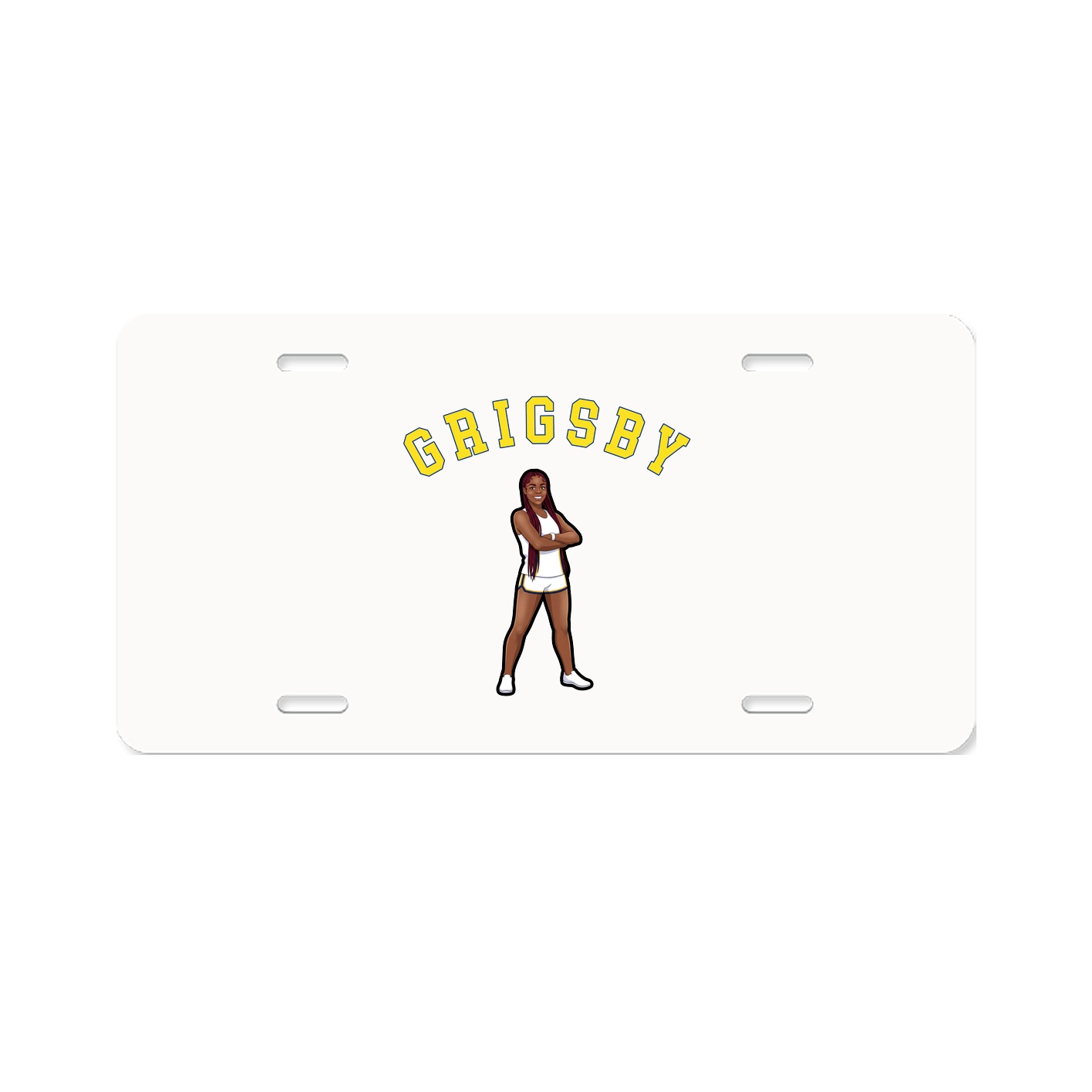 License Plate — Shirsey Arch in Classic