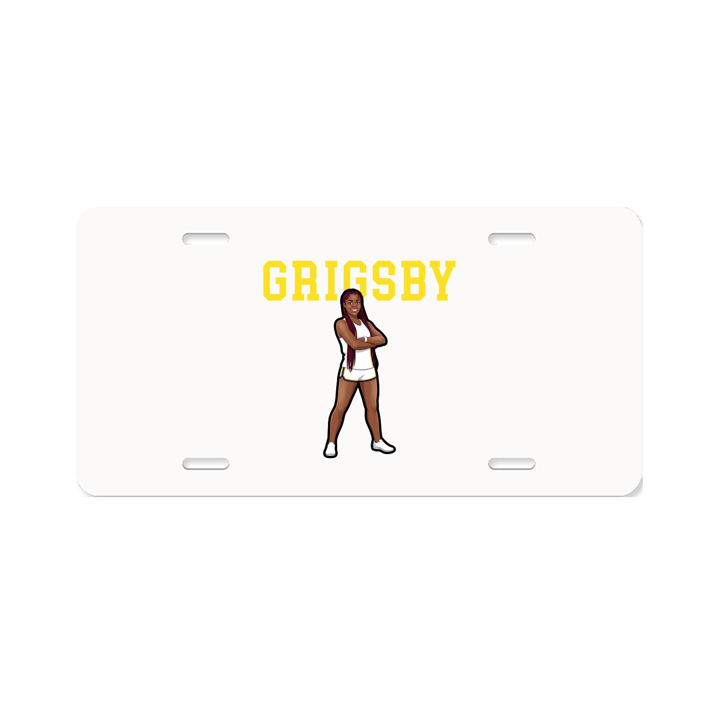 License Plate — Shirsey in Classic