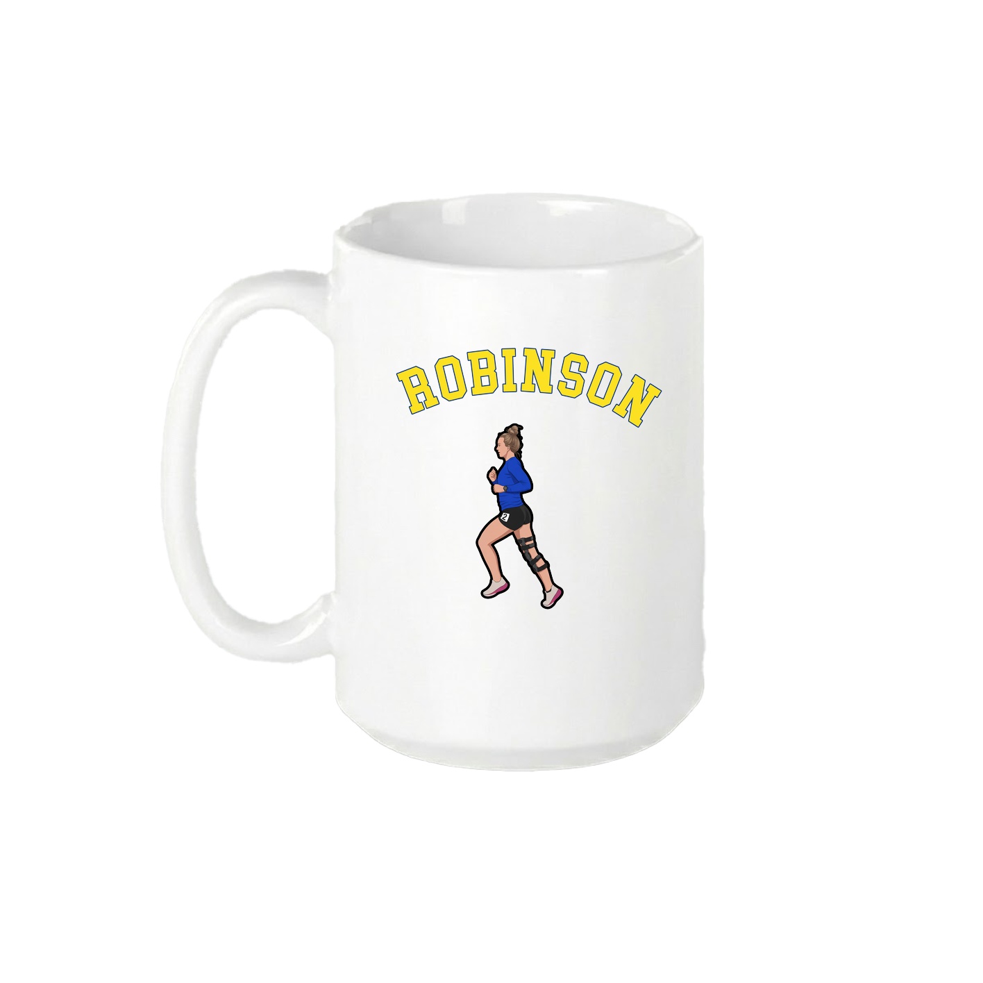 15oz Coffee Mug — Shirsey Arch in White