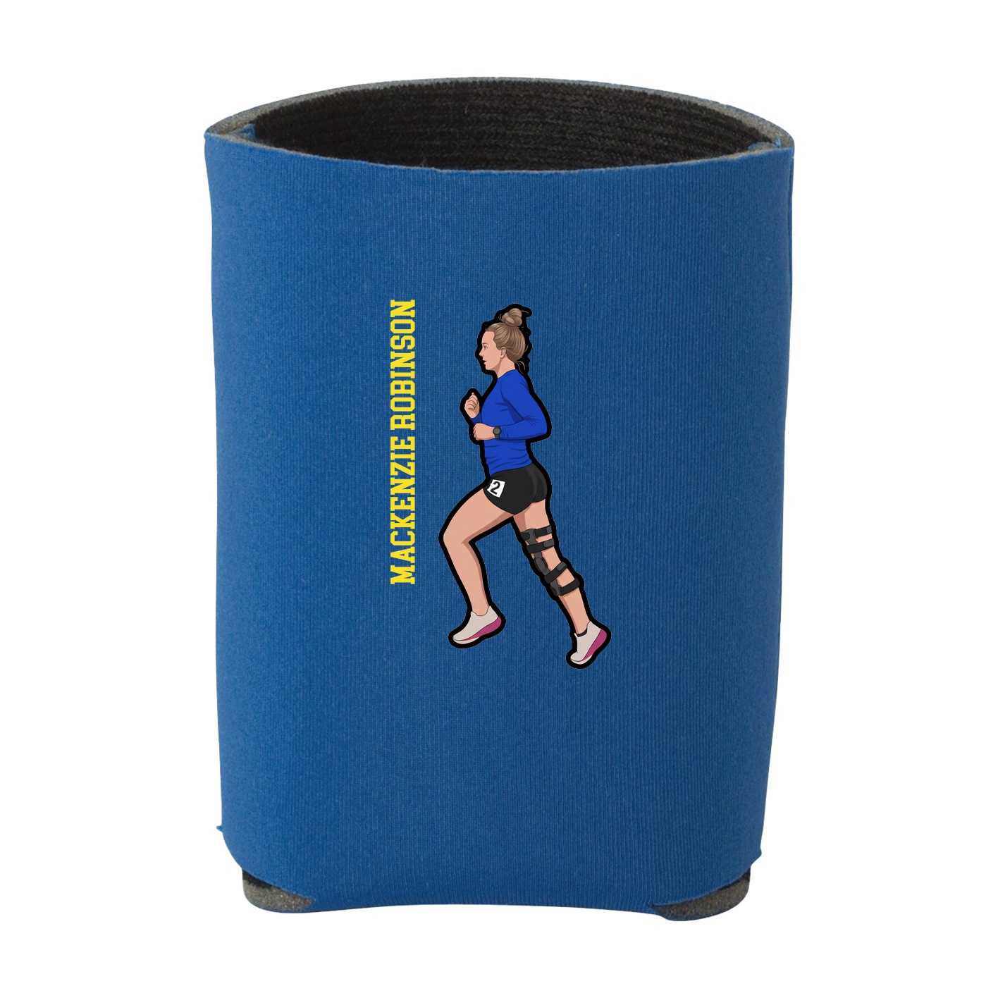 Can Holder — Name Vertical in Royal