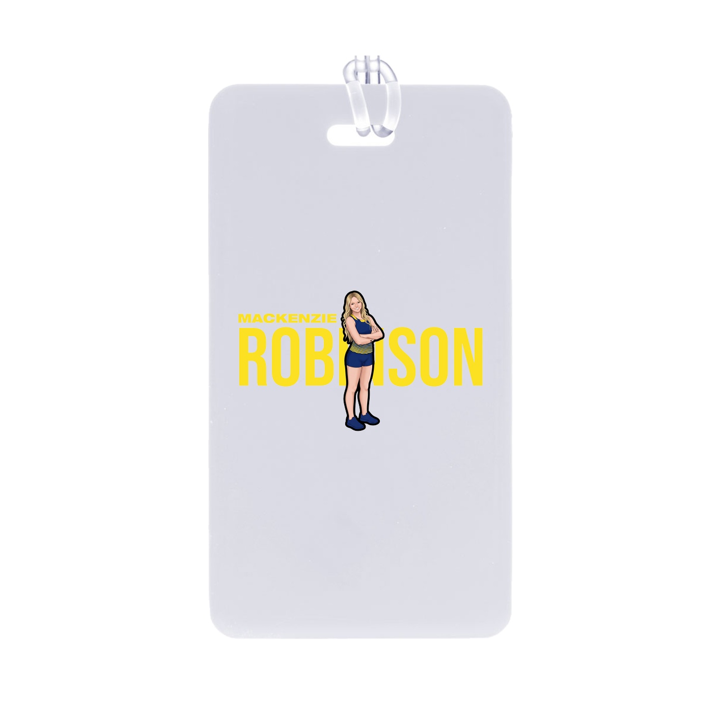 Bag Tag — Player Name in Classic