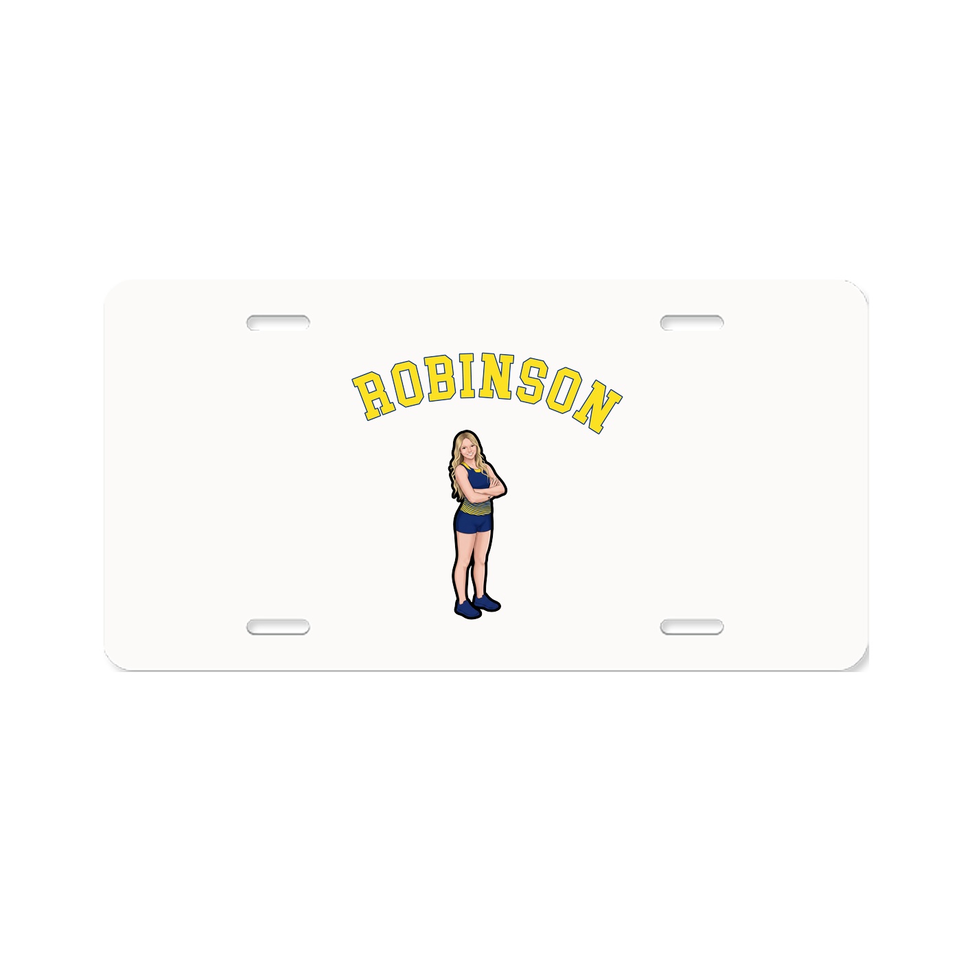 License Plate — Shirsey Arch in Classic