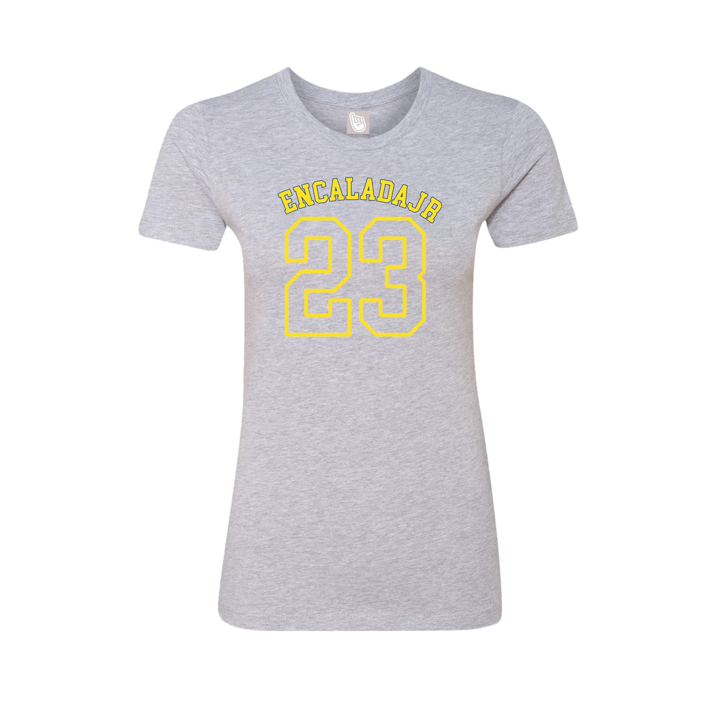 Fitted Women's Tee — Shirsey Arch in Grey